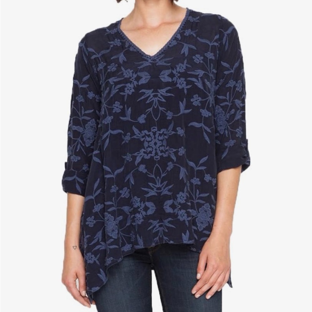 Johnny Was Lonny Hankerchief Tunic